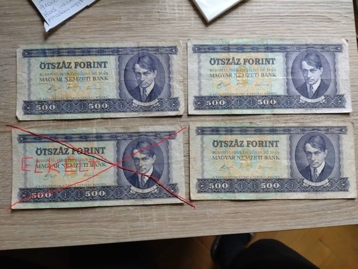 Régi 500 forintos bankjegyek
