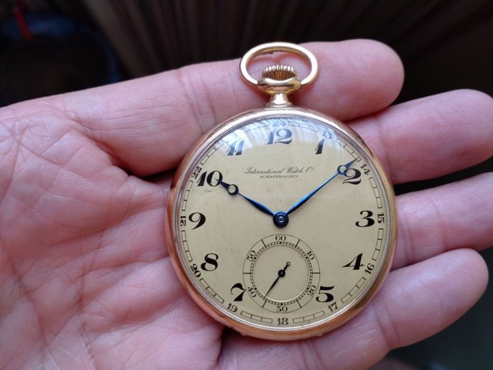 International Watch Co. zsebóra, arany tok